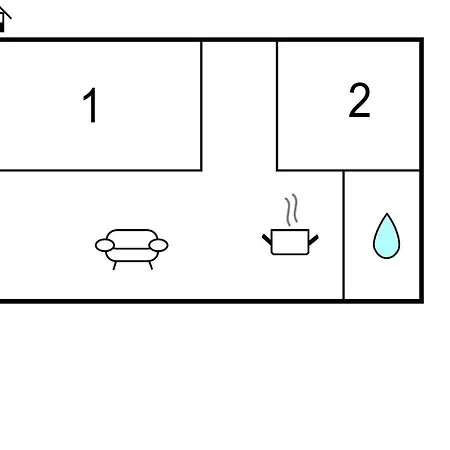 2 Bedroom Cozy In Apartment